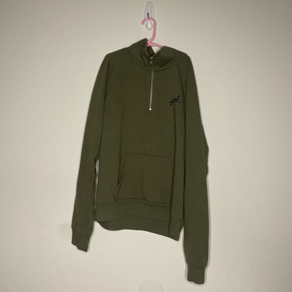 pink / victoria secret zip - up